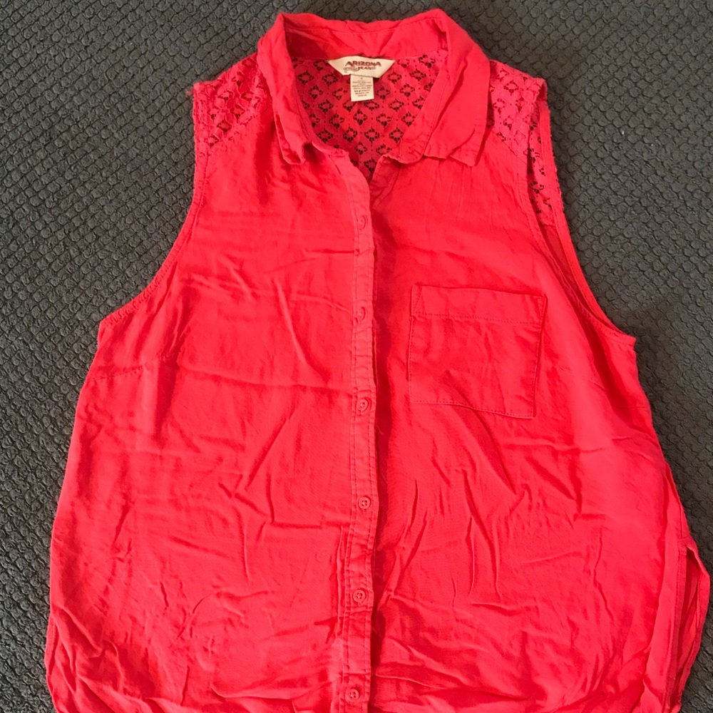 Arizona button down tank